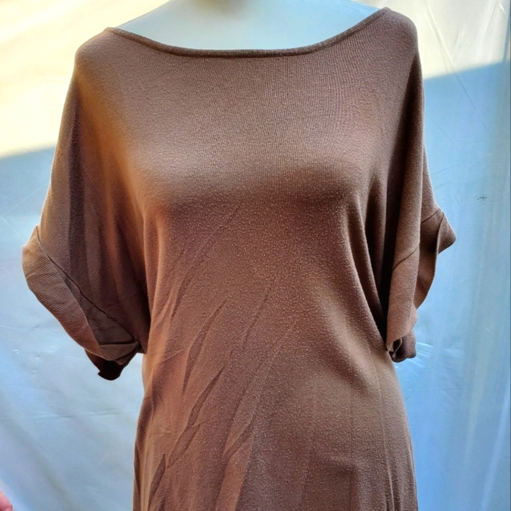 Roz & Ali short sleeve sweater tunic, 2X